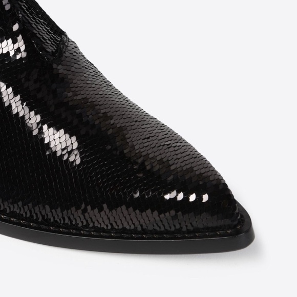 Martin Maison Margiela Sequin cowboy boots. Size USA 41 IT. $1195 - Picture 3 of 14